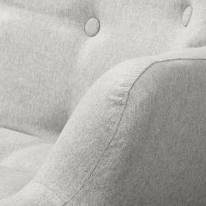 2-Sitzer Sofa BRAZIL Webstoff Ondria: Hellgrau