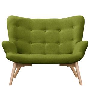 2-Sitzer Sofa BRAZIL Webstoff Ondria: Antikgrün