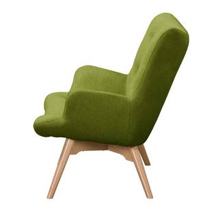 2-Sitzer Sofa BRAZIL Webstoff Ondria: Antikgrün