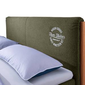 Boxspringbett California Box Chenille GCP: 333 garden - 180 x 200cm - H3 - Mit Motiv