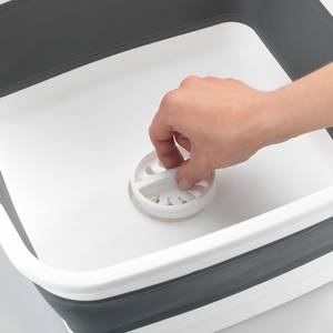 Spülschüssel Sira Polypropylen / Kunststoff - Weiß / Grau