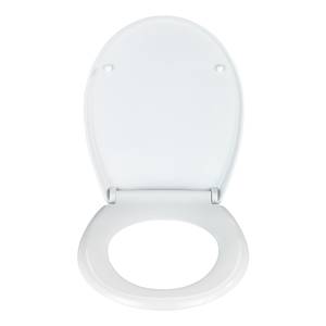 WC-Sitz Solaro Thermoplast / Edelstahl - Weiß