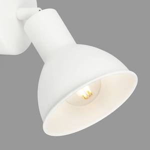 Wandlamp Spoula plaatstaal - 1 lichtbron - Wit