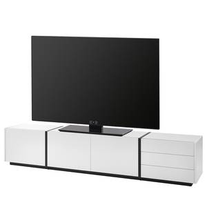 Ensemble meubles TV Muuga (3 éléments) Blanc / Gris