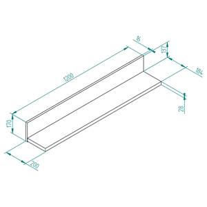 Wooncombinatie Muuga (3-delig) wit/grijs