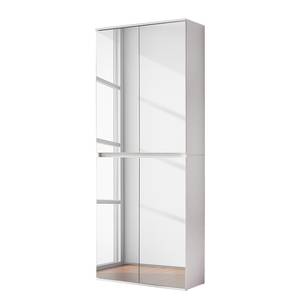 Garderobenschrank Mirror Weiß - Breite: 74 cm