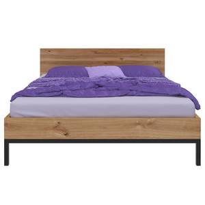 Letto in legno massello Seveso 140 x 200cm