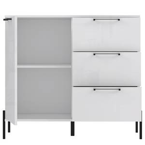 Buffet Ozora Blanc brillant / Blanc mat