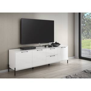 Dressoir Ozora III hoogglans wit/mat wit