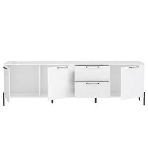 Dressoir Ozora III hoogglans wit/mat wit