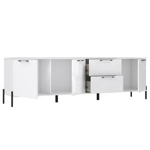 Dressoir Ozora III hoogglans wit/mat wit