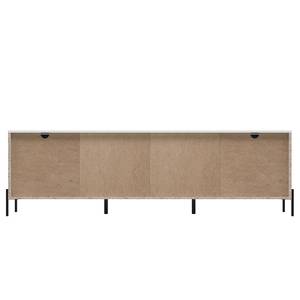 Buffet Ozora III Blanc brillant / Blanc mat