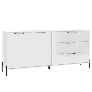 Dressoir Ozora II hoogglans wit/mat wit