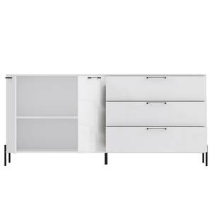 Buffet Ozora II Blanc brillant / Blanc mat