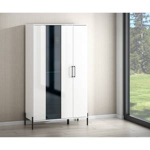 Armoire Ozora Blanc brillant / Blanc mat