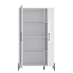 Armoire Ozora Blanc brillant / Blanc mat