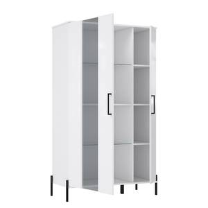 Armoire Ozora Blanc brillant / Blanc mat