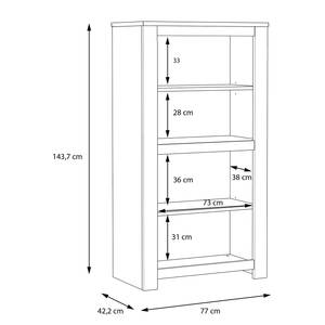 Highboard Verolme II Eiche Dekor