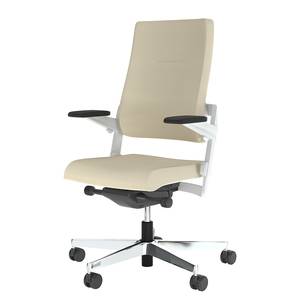 Chaise de bureau ergonomique XILIUM C Crème