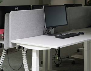 Panneau DESK PANEL Gris lumineux - Largeur : 120 cm