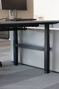 Workbench-Arbeitsplatz eModel 2.0 Elektrisch höhenverstellbar - Slate - Breite: 160 cm - Höhenverstellbar