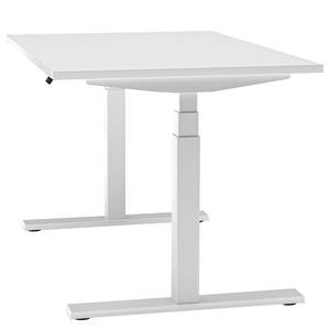 Bureau réglable en hauteur eModel 2.0 Hauteur réglable électriquement - Blanc - Largeur : 120 cm - Réglable en hauteur