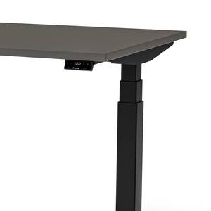 Verstellbarer Schreibtisch eModel 2.0 (Elektrisch höhenverstellbar) - Slate - Breite: 120 cm - Memory Funktion