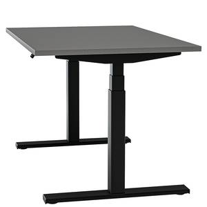 Verstellbarer Schreibtisch eModel 2.0 (Elektrisch höhenverstellbar) - Slate - Breite: 120 cm - Höhenverstellbar