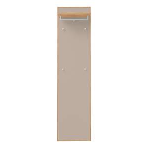 Pannello appendiabiti V100 II Impiallacciato in vero legno / Metallo - Talpa - Larghezza: 44 cm