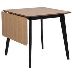 Table pliante Rigby Extensible - Chêne sauvage / Noir