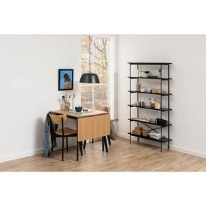 Table pliante Rigby Extensible - Chêne sauvage / Noir