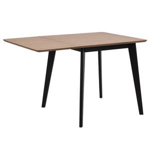 Table pliante Rigby Extensible - Chêne sauvage / Noir