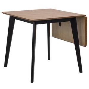 Table pliante Rigby Extensible - Chêne sauvage / Noir