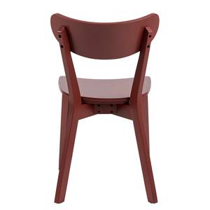 Chaises Rigby (lot de 2) Rouge bourgogne