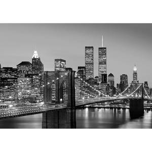 Fotomurale Manhattan - Nero / Giallo / Bianco - 3,66cm x 2,54cm