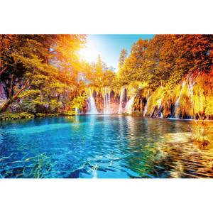 Fotobehang Waterval Natuur vlies - 3,84cm x 2,6cm