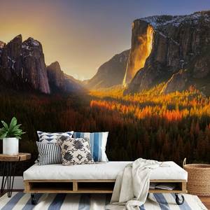 Papier peint Yosemite National Park Intissé - 3,84 x 2,6 cm - Largeur : 3.8 cm