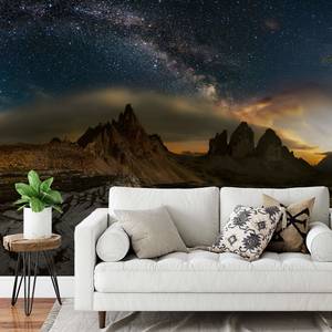 Fotomurale Montagne e cielo stellato Tessuto non tessuto -  3,84cm x 2,6cm