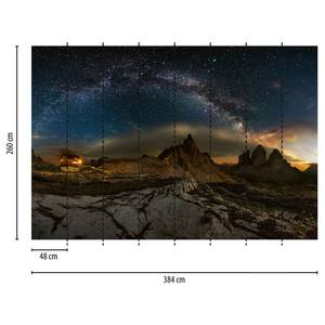 Fotomurale Montagne e cielo stellato Tessuto non tessuto -  3,84cm x 2,6cm