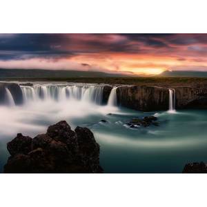 Fototapete Wasserfall Vlies - Mehrfarbig