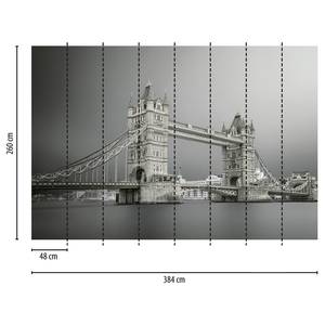 Papier peint Tower Bridge London Intissé - 3,84 x 2,6 cm