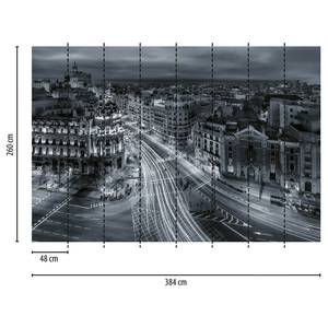 Fotobehang Urban Madrid vlies - 3,84cm x 2,6cm