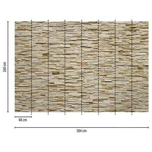 Fotomurale Fine Stone Wall Tessuto non tessuto -  3,84cm x 2,6cm