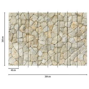 Fotomurale Natural Stone Wall Tessuto non tessuto -  3,84cm x 2,6cm