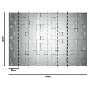 Fotomurale 3D Cubes Tessuto non tessuto -  3,84cm x 2,6cm - Larghezza: 3.8 cm