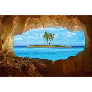 Fotobehang Paradise Palmen Zee vlies - 3,84cm x 2,6cm