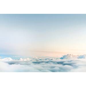 Fototapete Over the Clouds Vlies - Blau - Breite: 3.8 cm