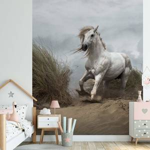 Fotomurale White Wild Horse Tessuto non tessuto -  1,92cm x 2,6cm