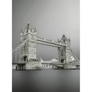 Fotobehang Tower Bridge London vlies - wit - 1,92cm x 2,6cm