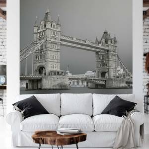 Fotomurale Tower Bridge London Tessuto non tessuto - Bianco - 1,92cm x 2,6cm